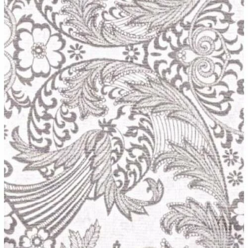 Rond Tafelzeil Mexicaans Tafelzeil Paraiso Zilver (120cm) 2 Rond Tafelzeil Mexicaans Tafelzeil Paraiso Zilver (120cm) - Afbeelding 2