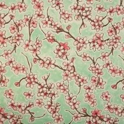 Ovaal Mexicaans Tafelzeil Kersenbloesem Mint