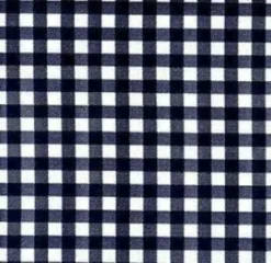 Rond Mexicaans Tafelzeil Ruitjes Zwart (120cm) -Hiptafelzeil Winkel 1974401499