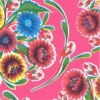 Ovaal Mexicaans Tafelzeil Floral Fuchsia