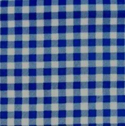 Ovaal Mexicaans Tafelzeil Ruitjes Donkerblauw