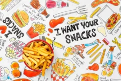 Ovaal Tafelzeil Blond Amsterdam Snacks 3 Ovaal Tafelzeil Blond Amsterdam Snacks -Hiptafelzeil Winkel 1974612132