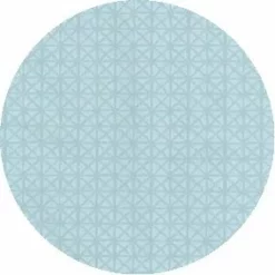 LOLA Rond Tafelzeil Vintage Andy Lichtblauw (140cm)