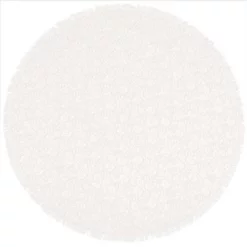 Rond Buiten Tafelkleed 160cm Schuimvinyl Gebroken Wit (dikke Kwaliteit)