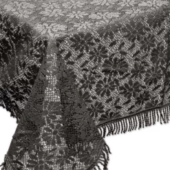 Buiten Tafelkleed Schuim Vinyl 140x180cm Antraciet Grijs (dikke Kwaliteit)